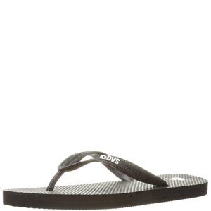 DVS Marbella Flip Flop, Black/Black, 10 M US